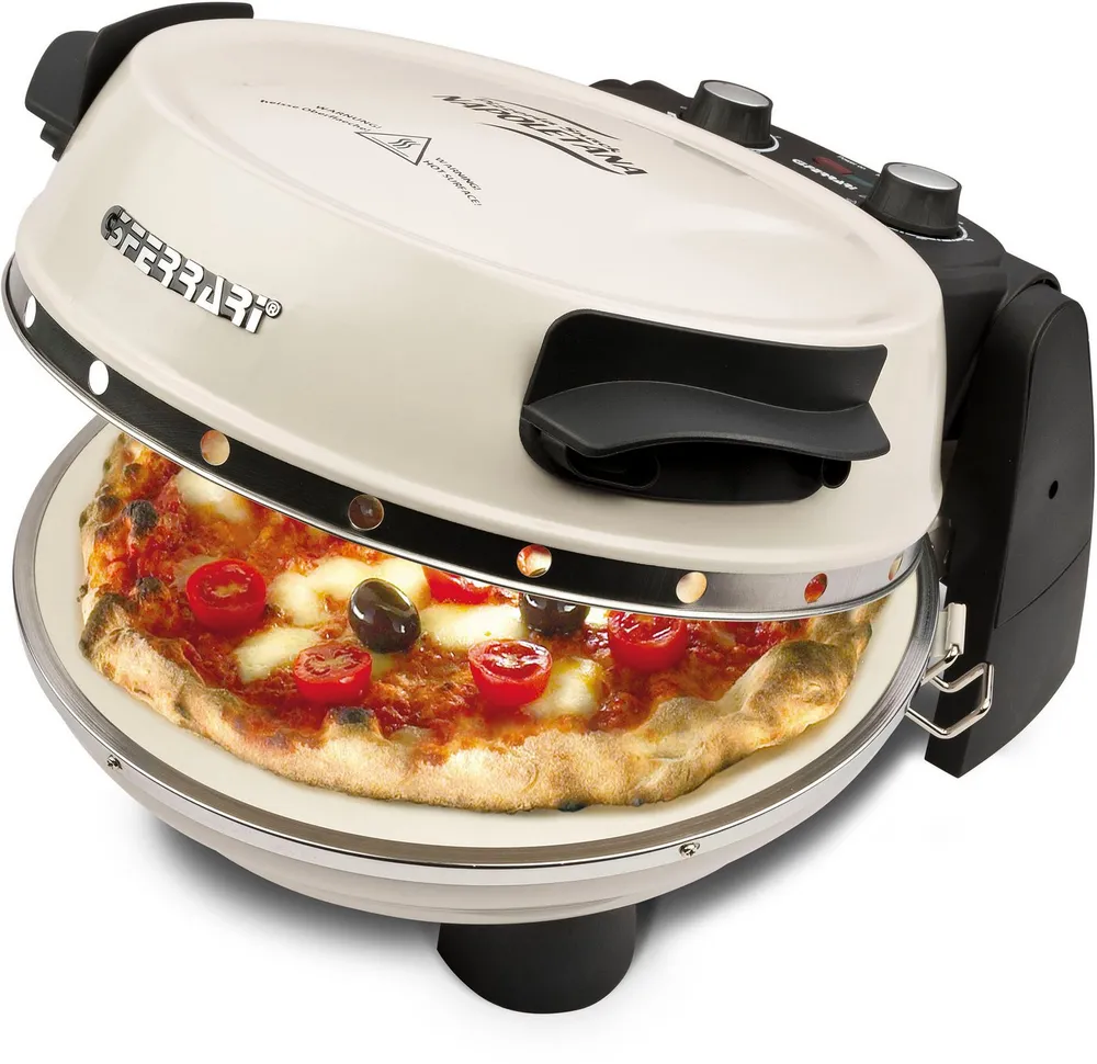 G3 Ferrari Pizzaofen G1003217 Napoletana creme inkl. 2-ten oberen Pizzastein