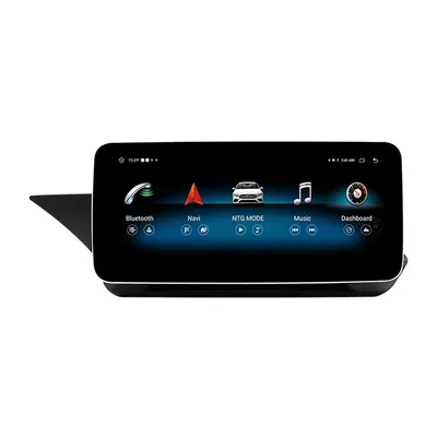 GABITECH Carplay Display Navi für MERCEDES BENZ E Klasse W212, S212 NTG 4.0 Autoradio (FM / AM-Radio, RDS, DAB+ Optional, 10.3 zoll. Baujahr 2009-2012. Drahtlos Carplay und Android Auto)
