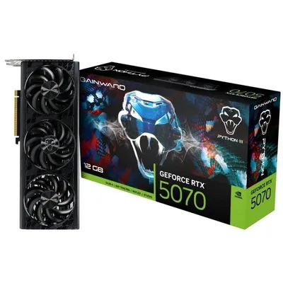 Grafikkarte Gainward GeForce RTX 5070 Python III 12GB GDDR7 Reflex 2 RTX AI DLSS4
