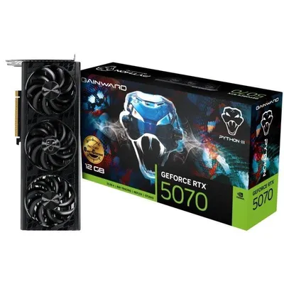 Grafikkarte Gainward GeForce RTX 5070 Python III OC 12GB GDDR7 Reflex 2 RTX AI DLSS4