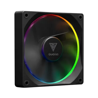 Gamdias Aeolus M3 RGB 120mm 2000RPM Zusatzlüfter mit ARGB PWM und 4er Pack