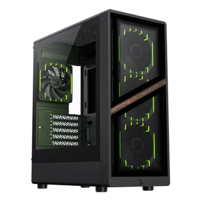 Mini Tower GameMax AERIS 330 GB Schwarz Glas RGB