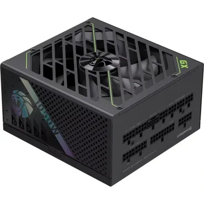Netzteil GameMax GX PRO 1050G 1050W 80+ Gold Zertifizierung goldfarben