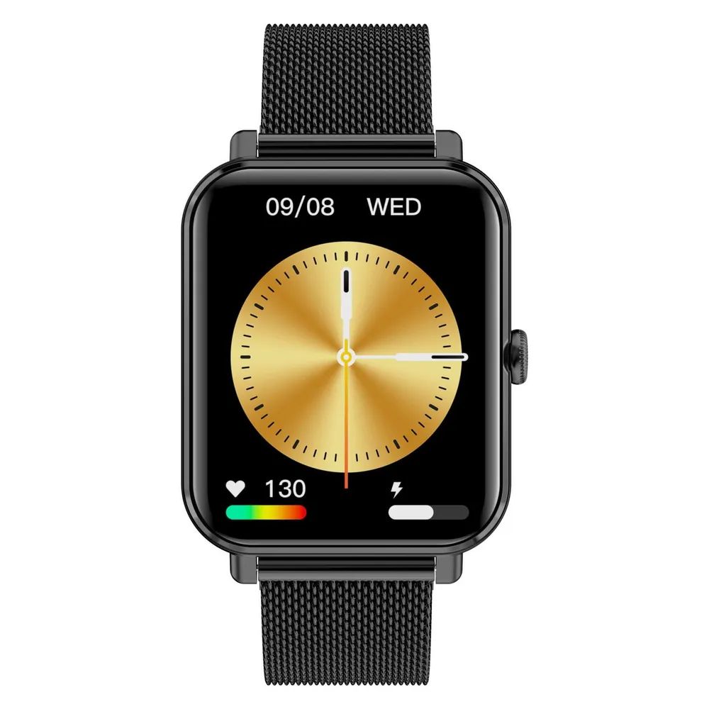 Garett Smartwatch GRC Classic Czarny stalowy