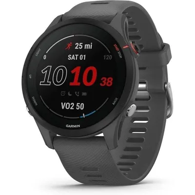 Garmin Forerunner 255 Bluetooth GPS 46mm Grau Wasserdicht 5ATM SpO2