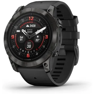 Garmin epix Pro (Gen 2) GPS WiFi NFC 51mm AMOLED Schwarz 32GB 10ATM SpO2 Puls Schlaf