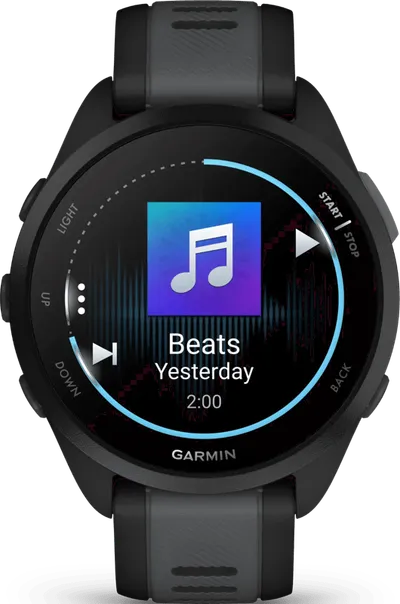 Garmin Forerunner 165 Music Schwarz/Grau