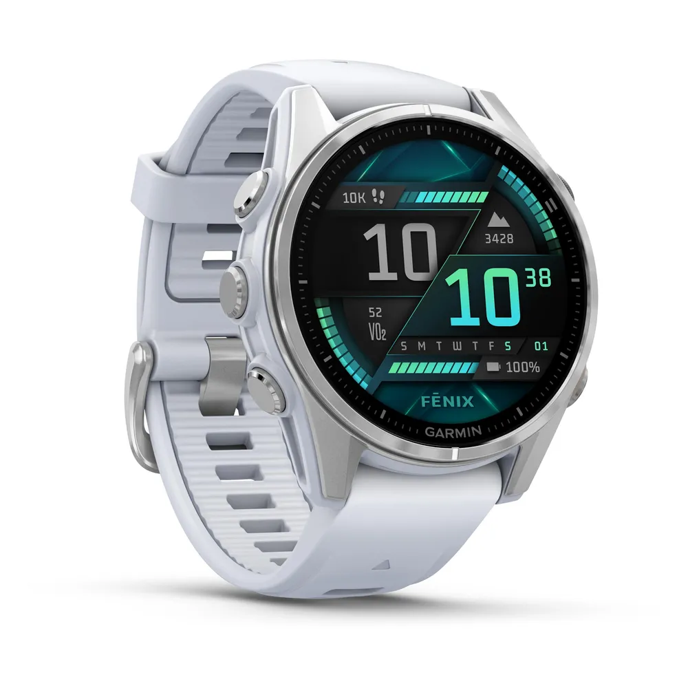 Garmin Fenix 8 Silber/Weiß 43 mm