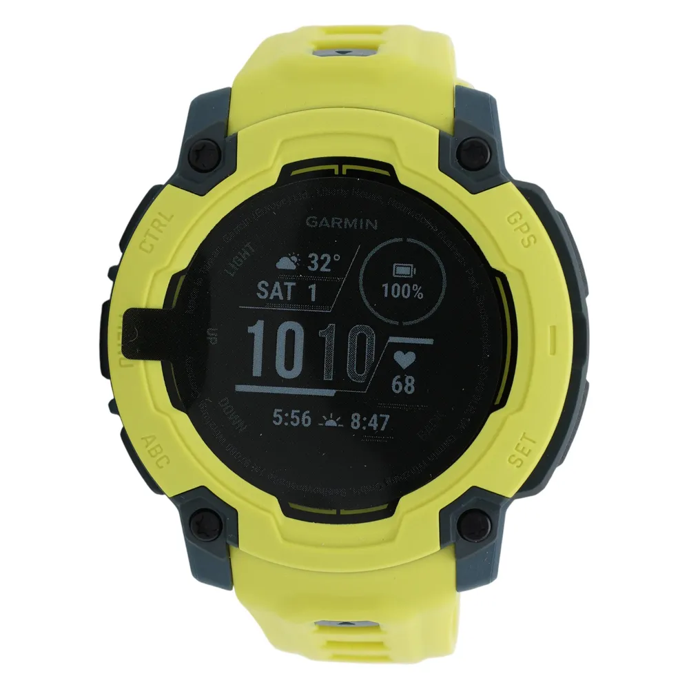 Garmin Instinct E Bluetooth GPS 45mm MIP Lime Einheitsgröße 10ATM SpO2 Pulsmesser Schlafmonitor