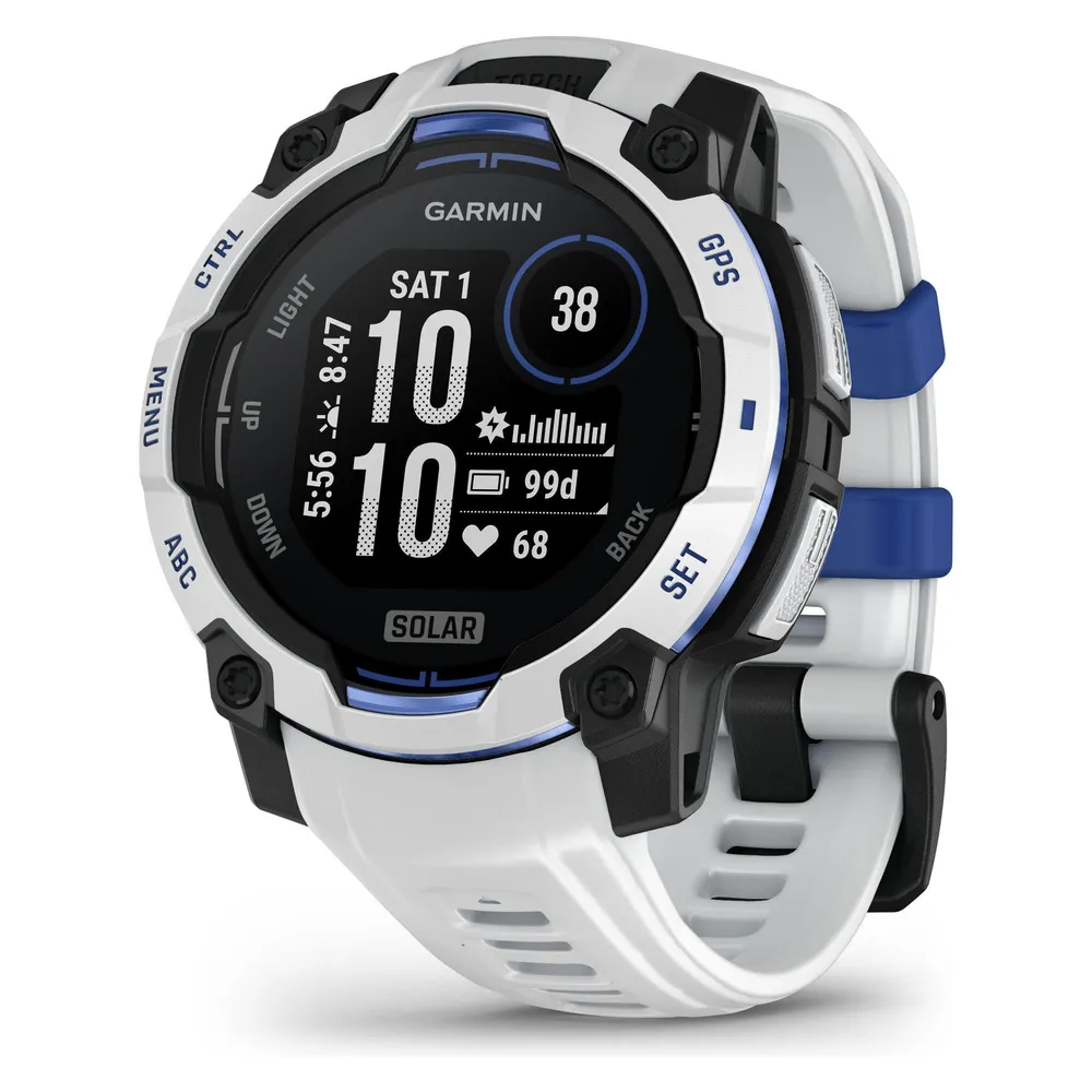 Garmin Instinct 3 Solar Weiß 45 mm