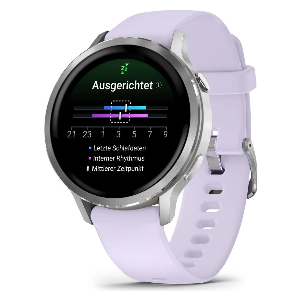 Garmin Venu 4 Silber/Lila 41 mm