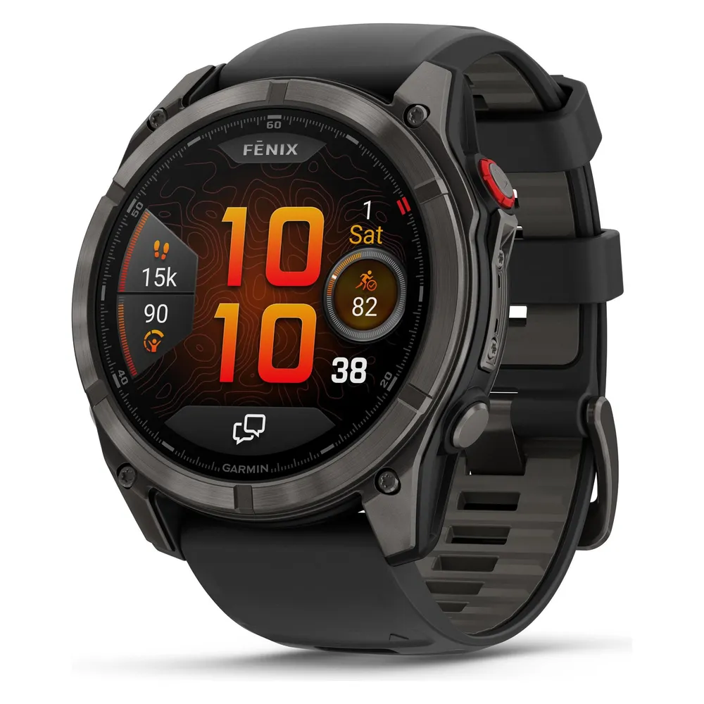 Garmin fēnix 8 Pro Bluetooth GPS NFC 51mm AMOLED Schwarz Unisex Wasserdicht 10ATM