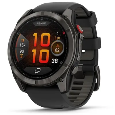 Garmin fēnix 8 Pro Bluetooth GPS NFC 51mm AMOLED Schwarz Unisex Wasserdicht 10ATM