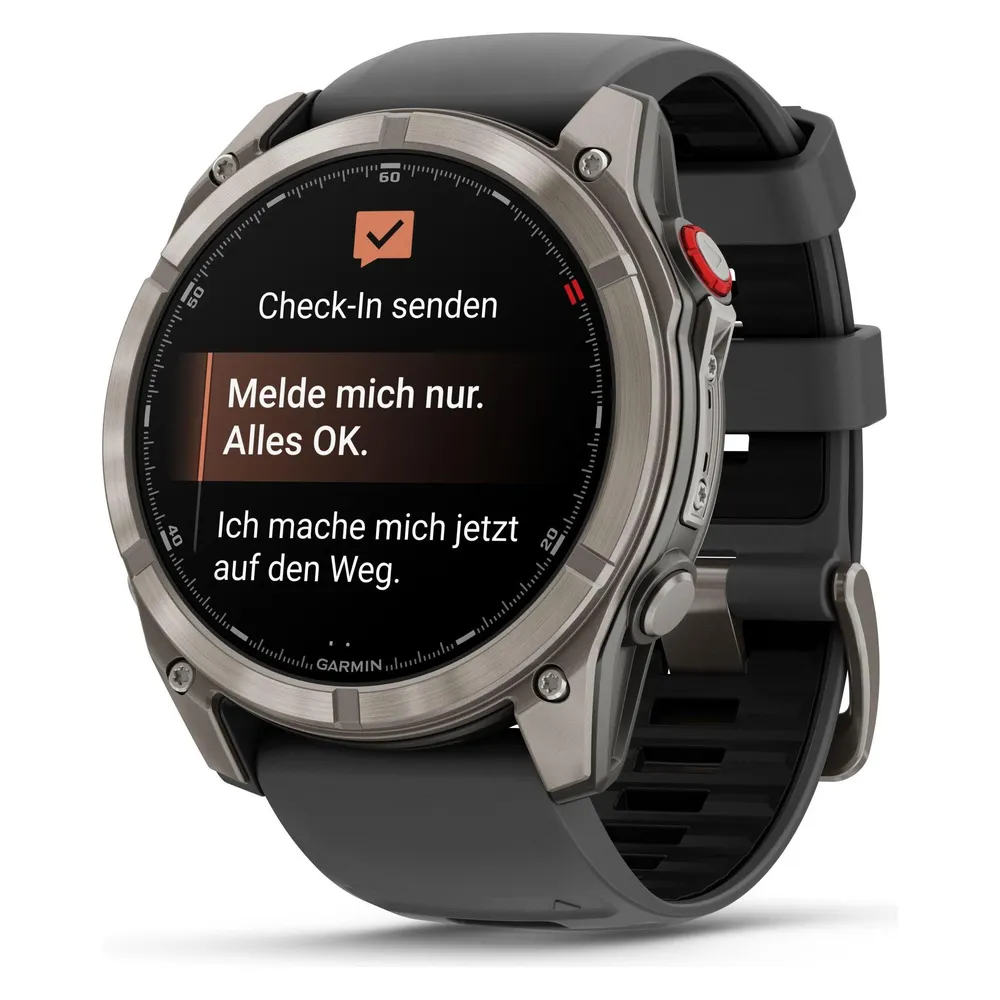 Garmin Fenix 8 Pro LTE GPS NFC 51mm AMOLED Titan Titanarmband M Wasserdicht 10ATM SpO2 Puls