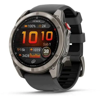 Garmin Fenix 8 Pro LTE GPS NFC 51mm AMOLED Titan Titanarmband M Wasserdicht 10ATM SpO2 Puls