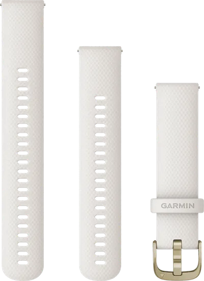 Garmin Silikonarmband Creme/Gold 20 mm