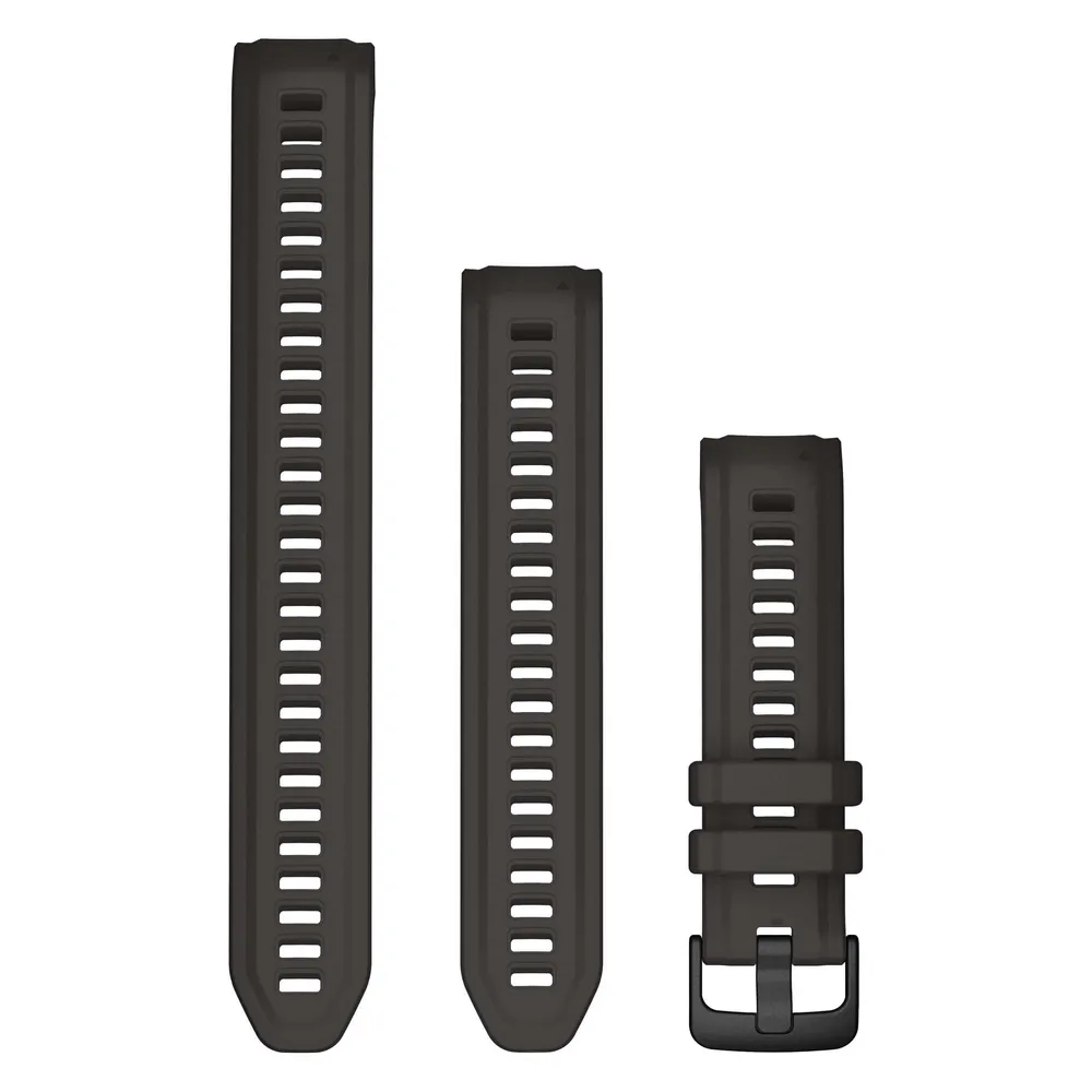 Garmin Ersatzarmband (20 mm, Edelstahl, Silikon)
