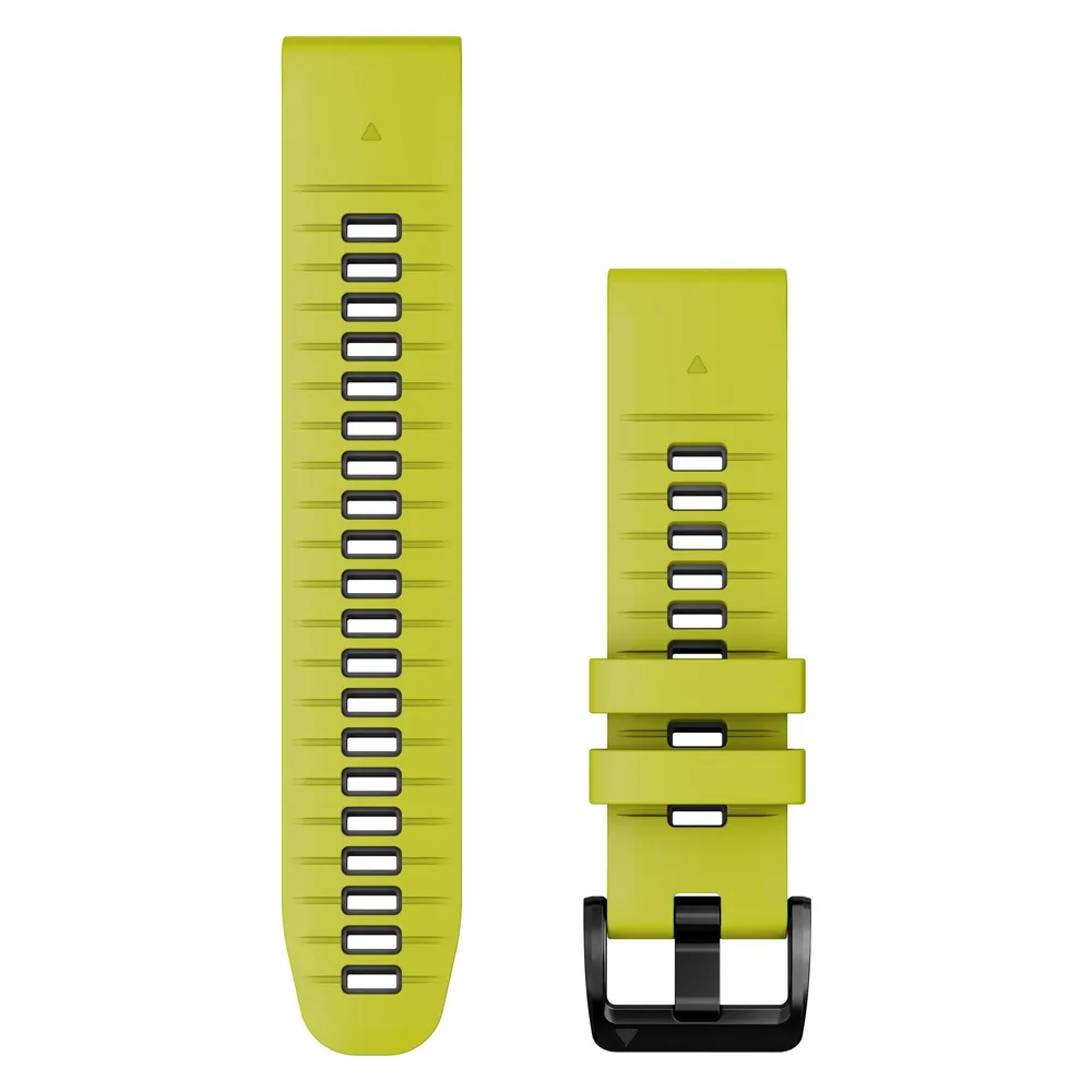 Garmin Silikonarmband, Quickfit, 22mm, electric lime/Graphite