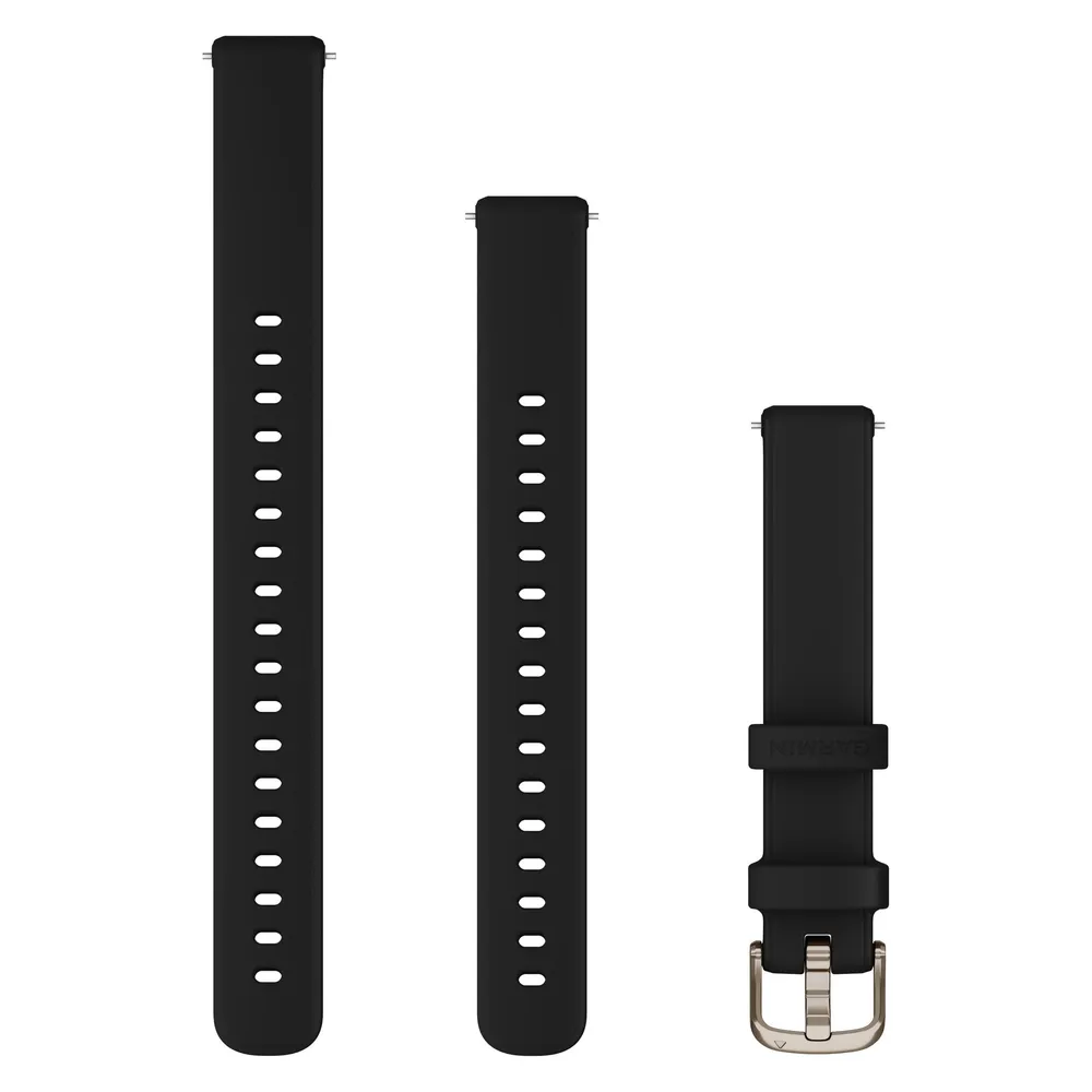 Garmin watch strap Lily 2 Silicone Band, black