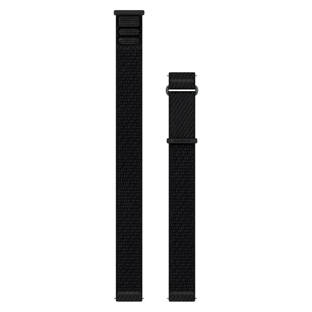 Garmin Nylonarmband Schwarz 20 mm