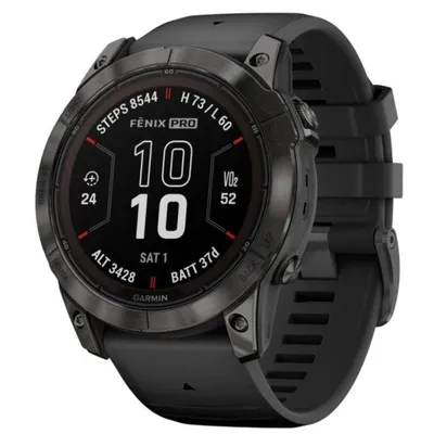 Garmin fēnix 7X Pro GPS WiFi 1,4'' MIP Schwarz 32GB Robust