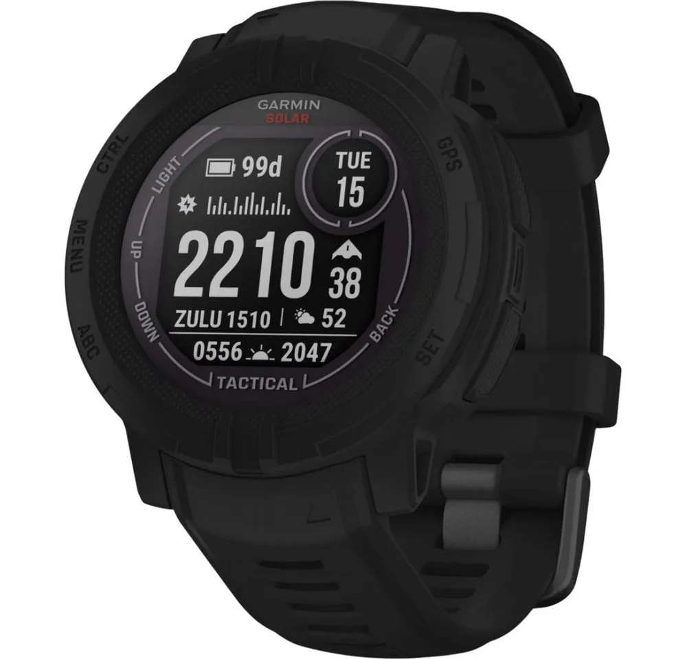 Garmin Instinct 2 Solar Tactical Editon - Smartwatch - schwarz Smartwatch