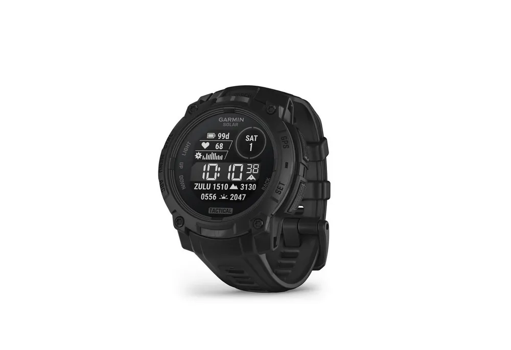 Garmin Instinct 3 Solar Tactical Edition Smartwatch (3 cm/1,2 Zoll, Garmin)