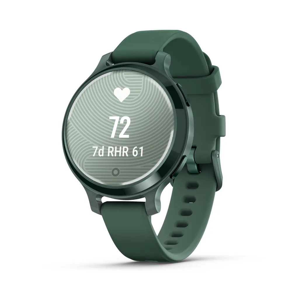 Lily 2 Active Jaspisgrün mit Schnellwechsel-Silikon-Armband Smartwatch