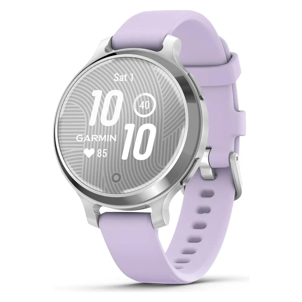Lily 2 Active Silber mit Schnellwechsel-Silikon-Armband Smartwatch