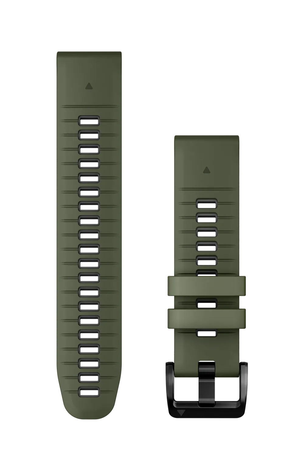 QuickFit Armband 22mm moosgrün/graphit