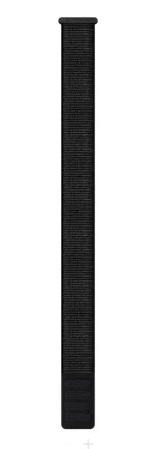 Ultrafit-Armband 22 mm Nylon Schwarz