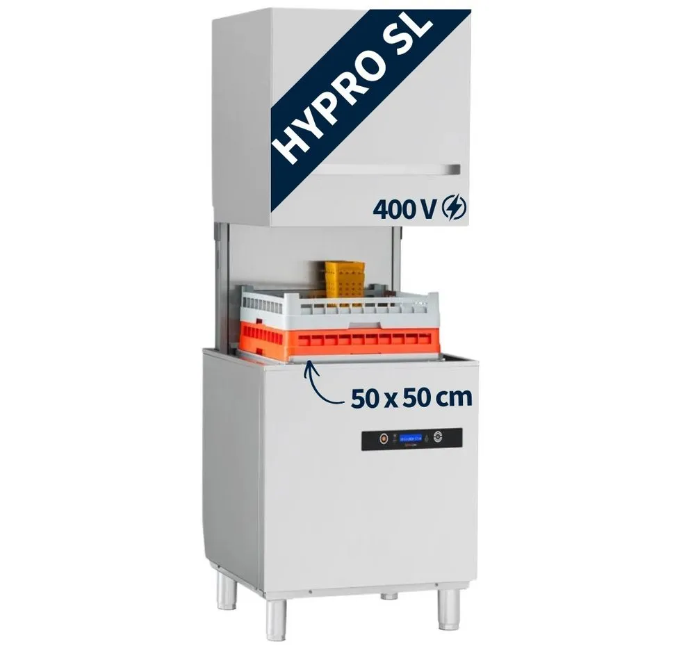 GastroHero Dönergrill Haubenspülmaschine HYPRO Digital 54 SL 400V Gastro, 17700 W