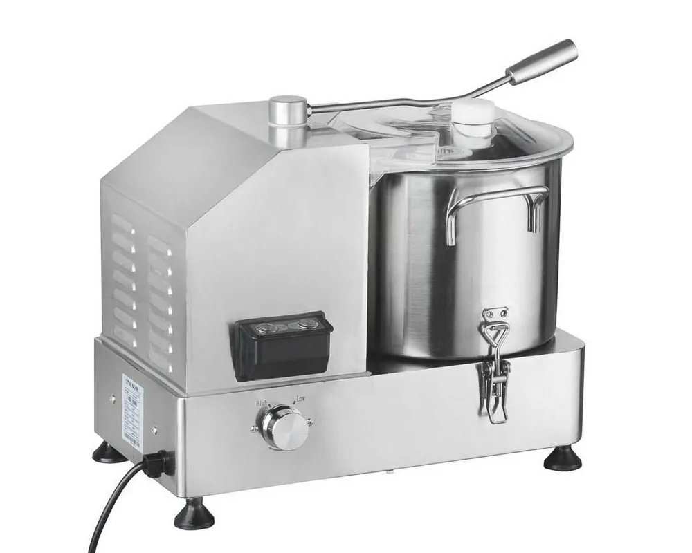 GastroHero Gemüsehacker Cutter 9 Liter leistungsstark Edelstahl Kutter Schneiden Zerkleinern, 1800 W