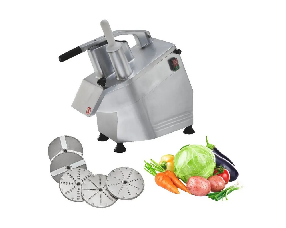 GastroHero Gemüsehacker Gemüseschneider I 5 Scheiben I Cutter - Gastro, 550 W