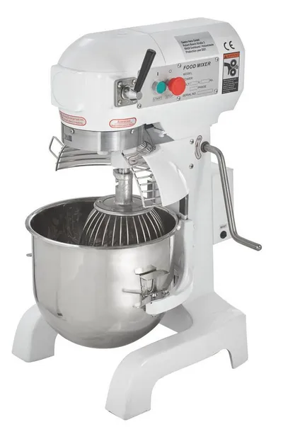 GastroHero Küchenmaschine Planetenrührwerk 20 Liter - Teigknetmaschine, 750 W, 20 l Schüssel
