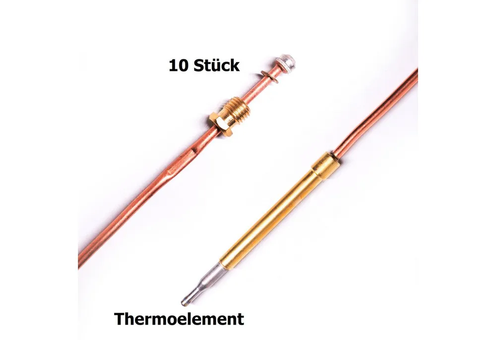 Gastronics Dönergrill Thermoelement 5 Stück Potis Universal Thermofühler Gas Dönergrill 32cm