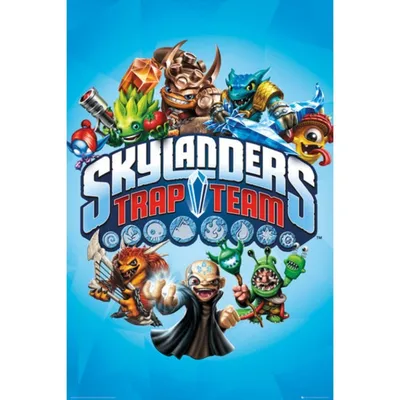 GB Eye Maxi-Poster Skylanders Trap Team 91,5 x 61 cm