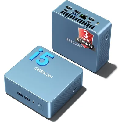 Mini PC GEEKOM Mini IT12 Intel Core i5-12450H/16GB/512GB SSD/Iris Xe/Windows 11