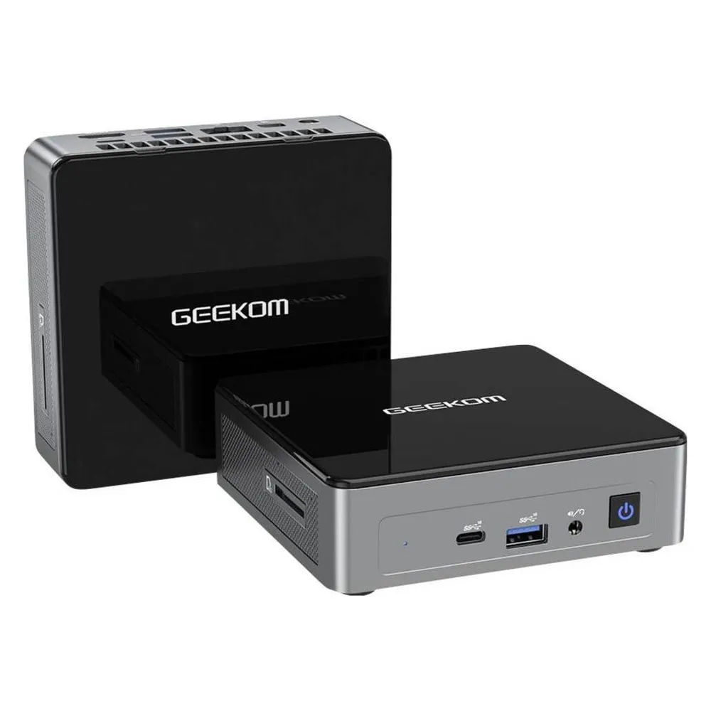 Barebone Geekom Mini Air12-PT7505 Intel Pentium Gold 7505 16GB DDR5 RAM SD HDMI USB-C