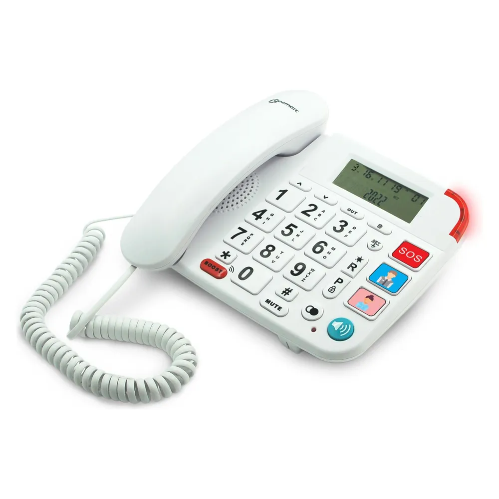 Geemarc DALLAS 20 Grosstastentelefon weiss