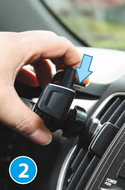 Geemarc Smartphone-Halterung Geemarc Octopus NFC Airvent Smartphone Kfz-Halterung (NFC-fähig)