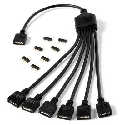 Gelid CA-RGB-02 RGB/ARGB Splitter 6-fach
