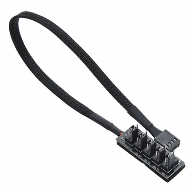 Lüfter-Hub Gelid FC-PWM-04 1zu4 PWM Schwarz 3-4Pin Kabel