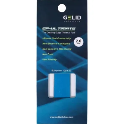 Wärmeleitpad Gelid TP-GP05-D 20x120 mm 12 W/mK