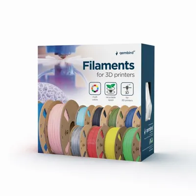 3D Druckfilament Gembird PLA 1,75 mm Grün Fluoreszierend 1,4 kg 3D Druckfilament Gembird PLA 1,75 mm Grün Fluoreszierend 1,4 kg