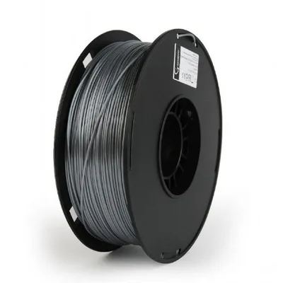 Gembird PLA Plus Filamentspule 1,75 mm 1 kg Silber