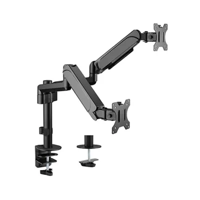 Gembird MA-DA2P-01 Doppelmonitorständer 32" VESA 100 Max. 18 kg Schwarz