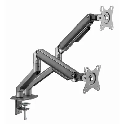 Gembird MA-DA2-05 Flachbildschirm-Tischhalterung 81,3 cm (32") Tisch/Bank Grau