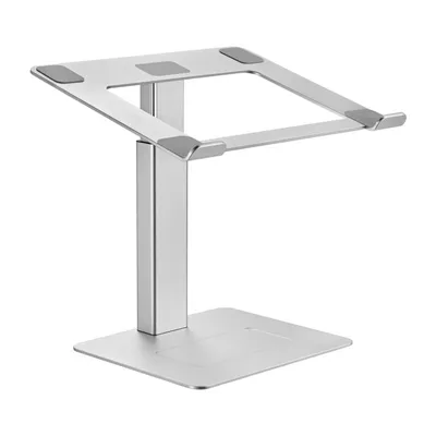 Gembird Nbs-d1-02 Vertikaler Laptopständer mit Höhenverstellung, silber