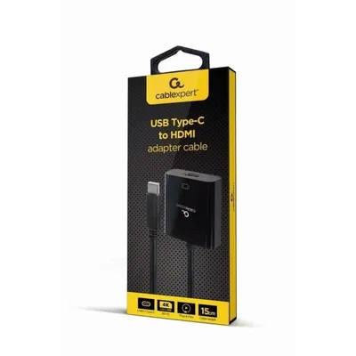 Grafikadapter Gembird A-CM-HDMIF-04 USB-C auf HDMI 4K 60Hz schwarz